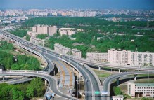 Новая эстакада в Донецке