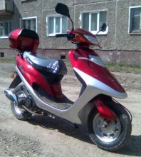 В Крыму угнали первый зарегистрированный мопед