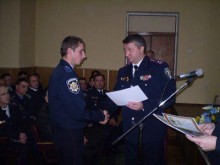 Донецкие ППСники отметили день рождения