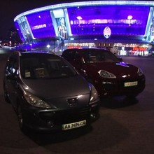 Старт автопробега в поддержку ЕВРО – 2012 