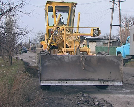 В Красноармейске восстанавливают дороги