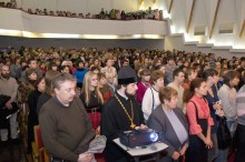 Донецк встретил митрополита Волоколамского Илариона. Фото А.Шурлакова