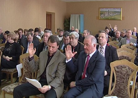 Красноармейский горсовет собрался на первую сессию