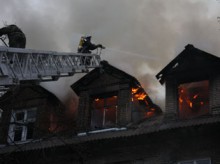 В Донецке горел многоэтажный дом. Один человек погиб 