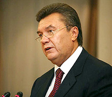 Янукович назвал спорные вопросы в отношениях с Россией