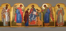 В Святогорской лавре открылась выставка иконостасов и храмовой росписи