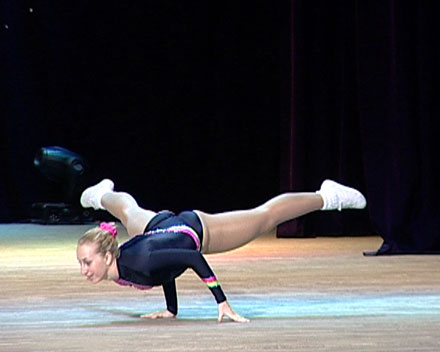 В Красноармейске прошли соревнования на Кубок Украины по аэробике и фитнесу (ФОТО)