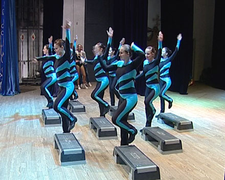 В Красноармейске прошли соревнования на Кубок Украины по аэробике и фитнесу (ФОТО)