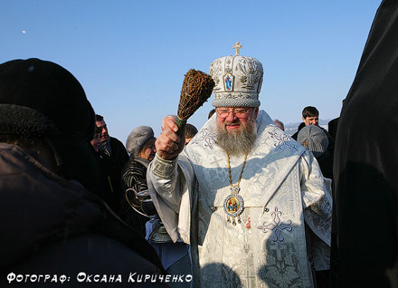 Праздник Крещения на Карловском водохранилище