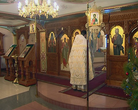 Горняки ШУ "Покровское" празднуют Рождество