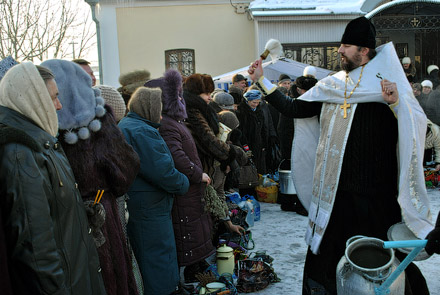 Праздник Крещения в Свято-Николаевском храме г. Красноармейска (ФОТО)
