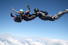 В Краматорске начала работу секция парашютного спорта