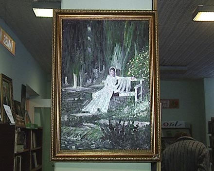 В Красноармейской городской центральной библиотеке им. Шевченко прошла выставка картин Людмилы Жовнир (ФОТО)