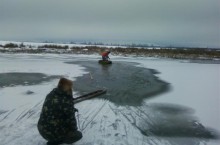 МЧС Красноармейска напоминает правила поведения на заледеневших водоемах