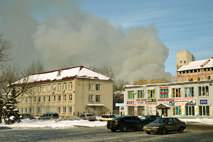 Над городом сгустились тучи…
