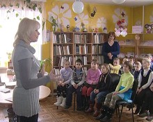 Для красноармейских ребятишек провели развлекательную программу