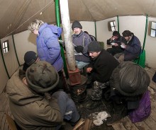 В Донецке созданы передвижные пункты обогрева для населения