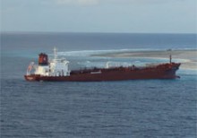 В грузинском порту затонул украинский корабль