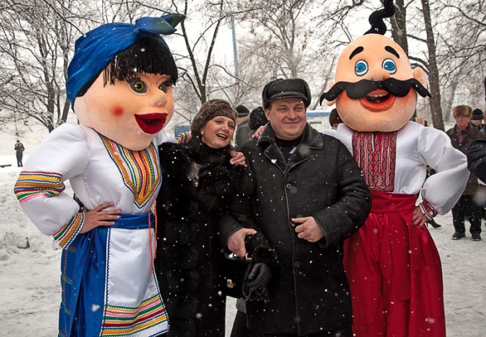 Масленица в г. Димитрове