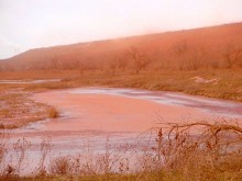 В Николаевской области произошел выброс в атмосферу красного шлама
