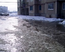 Очередная коммунальная авария в Красноармейске (ФОТО)