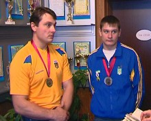 Молодой гиревик из Гришино принял участие в Чемпионате Украины