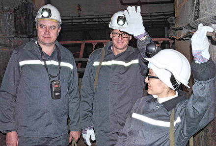 Генеральный консул ФРГ в Донецке посетил шахтоуправление «Покровское» Генеральный консул ФРГ в Донецке посетил шахтоуправление «Покровское»