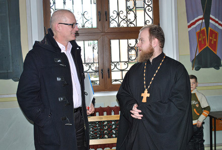 Ознакомление с объектами соцсферы господин Цилликенс начал с посещения ДМЦХПП Ознакомление с объектами соцсферы господин Цилликенс начал с посещения ДМЦХПП