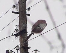 В Красноармейске проводят работы по оптимизации уличного освещения