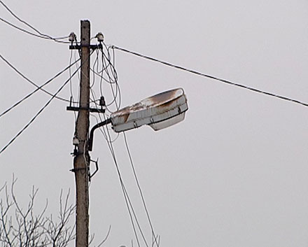 В Красноармейске проводят работы по оптимизации уличного освещения