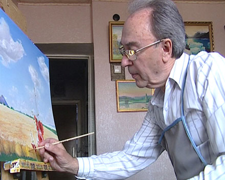 Пейзажи родного края глазами красноармейского художника (ФОТО)