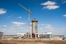 В новом аэропорту Донецка стартовали отделочные работы (ФОТО)