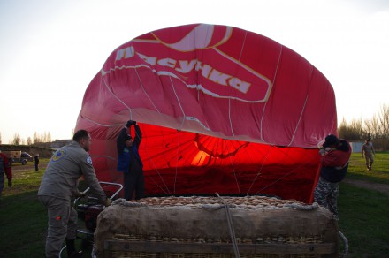 В Енакиево стартовал Фестиваль воздухоплавания «Кубок Берегового»