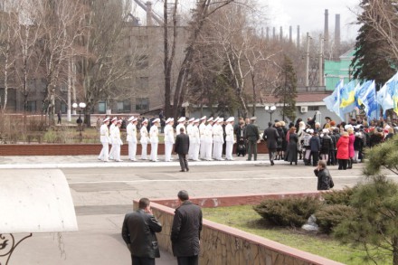 В Енакиево состоялось празднование 90-летия со дня рождения летчика-космонавта Г.Т.Берегового (ФОТО)