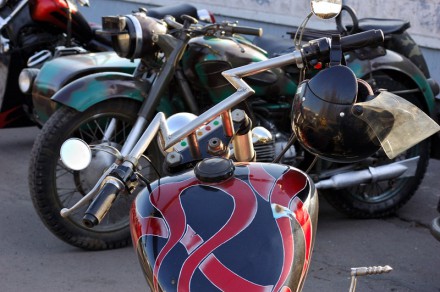 Красноармейские байкеры открыли сезон. Фото fotofact.net