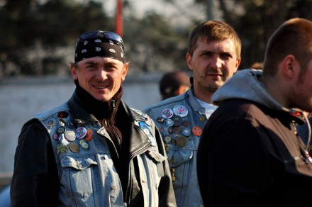 Байкеры клуба GROMADA, Красноармейск, 2011, фото Томас Сергей