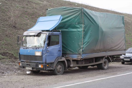 В Донецкой области перевернулся пассажирский автобус, пострадали 12 человек ФОТО