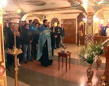 Сегодня в Свято-Покрово-Никольском храме  прошла торжественная литургия, посвященная Благовещению Пресвятой Богородицы (ФОТО)