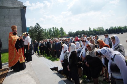 Сегодня в Красноармейске прошло освящение места под строительство храма (ФОТО)