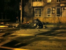 Похороны погибшего в ДТП сына директора «Колбико» перекрыли движение в Макеевке