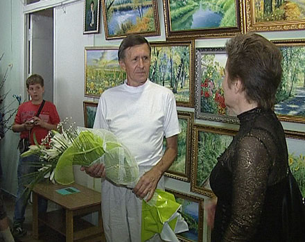 В Красноармейске открылась художественная выставка Владимира Черного (ФОТО)