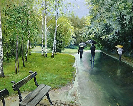 В Красноармейске открылась художественная выставка Владимира Черного (ФОТО)