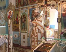 В Свято-Вознесенском храме села Новотроицкое сегодня прошла торжественная литургия (ФОТО)