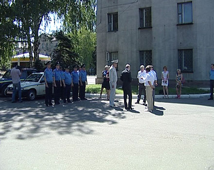 Красноармейск посетил начальник областной милиции (ФОТО)