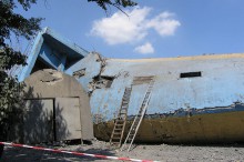 На шахте им. Бажанова рухнул копер. Есть жертвы.