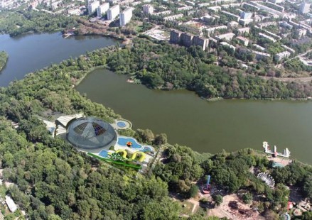 В Донецке появится аквапарк в виде летающей тарелки ФОТО