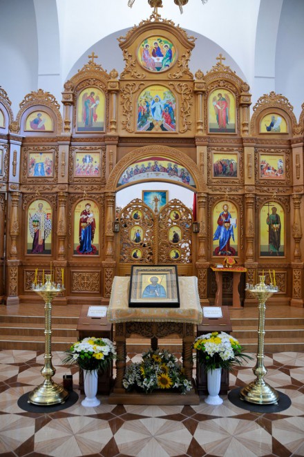 В Донецке освящен университетский храм. Фото А. Шурлякова