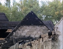 В Родинском горели гаражи (ФОТО) (ОБНОВЛЕНО)