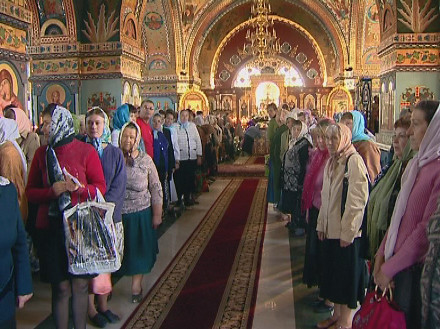 Сегодня в Храме в Новоэкономическом состоялась праздничная служба (ФОТО)