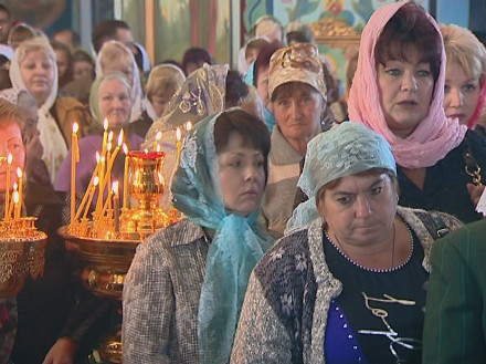 Сегодня в Храме в Новоэкономическом состоялась праздничная служба (ФОТО)